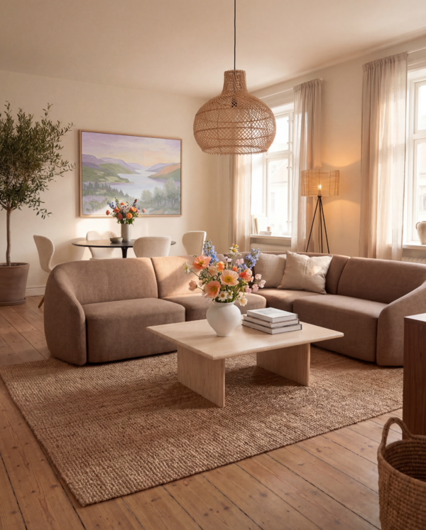 Ava hörnsoffa - 4 moduler