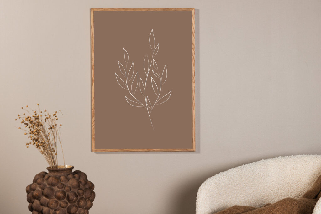 Venture Home - Poster Drawed leaf