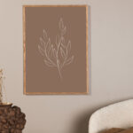 Venture Home – Poster Drawed leaf